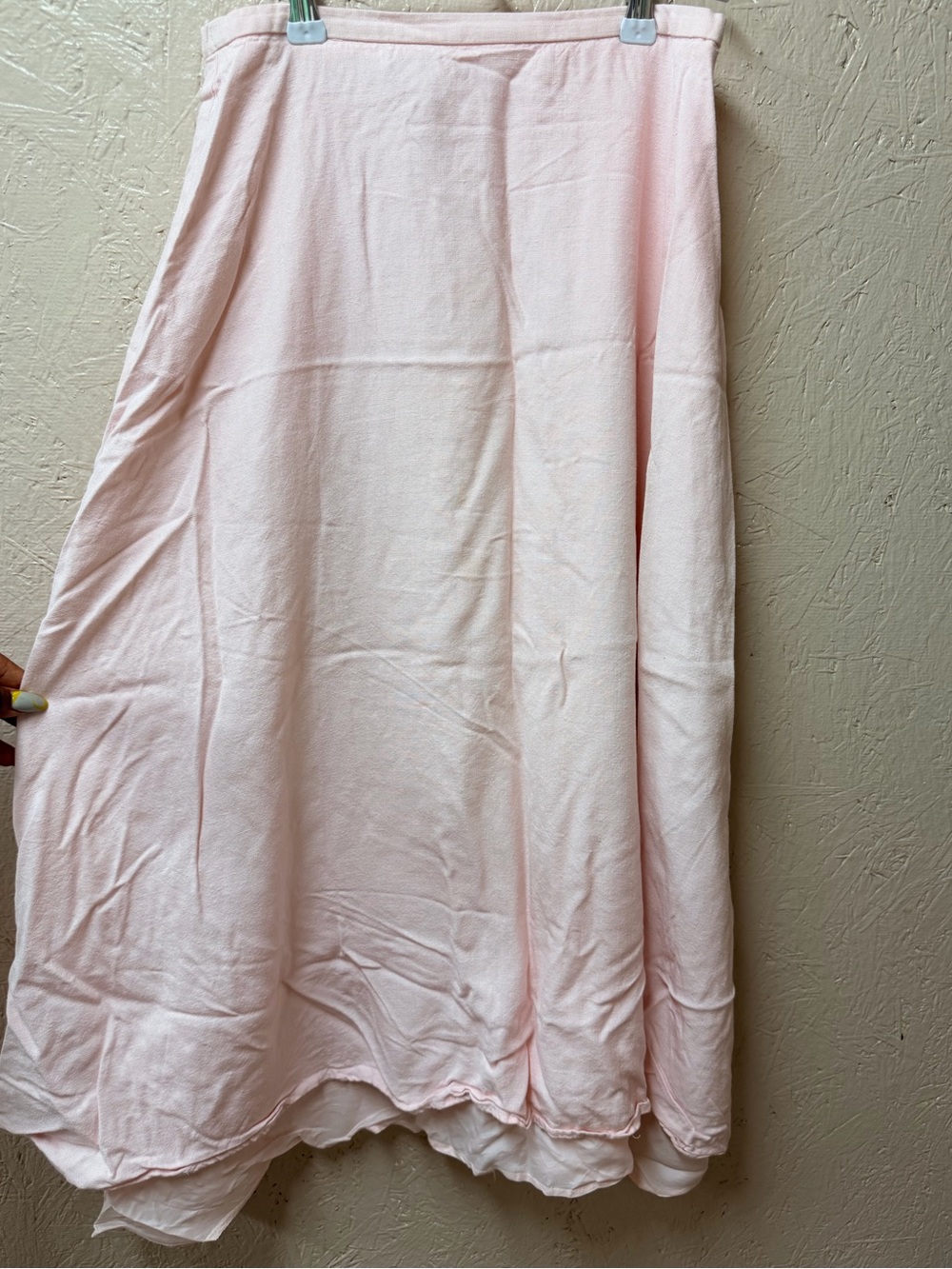 Susan Bristol Soft Pink Maxi Skirt